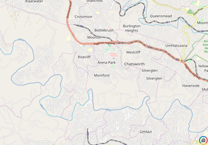 Map location of Montford